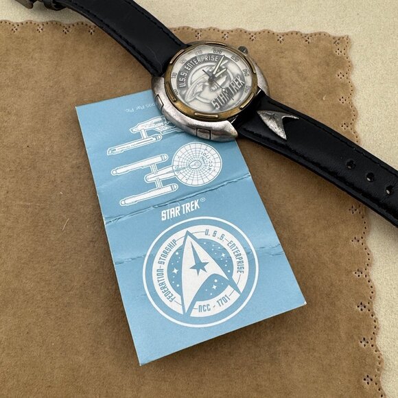 Vintage Star Trek Limited Addition U.S.S. Enterprise In Box Serial Number 08697 - Picture 8 of 12